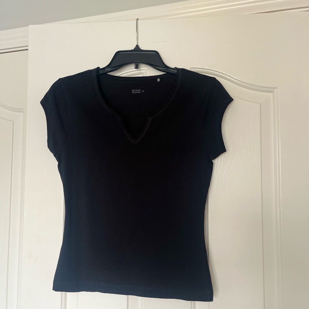 Black Short Sleeve Tee